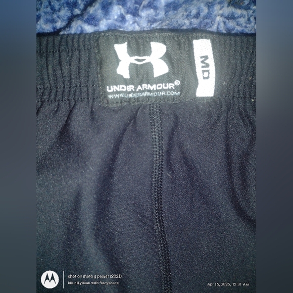 Under Armour Coldgear Black Compression Leggings BaseLayer Pants Sz M - Picture 6 of 6